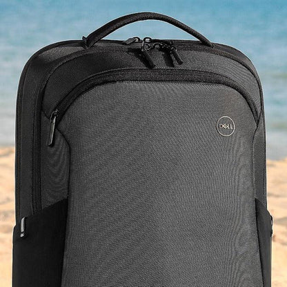 Dell Cp5723 Backpack Casual Backpack Black Fabric, Recycled Plastic