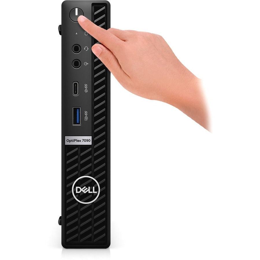 Dell Optiplex 7090 Ddr4-Sdram I5-10500T Mff Intel® Core™ I5 8 Gb 128 Gb Ssd Windows 10 Home Mini Pc Black