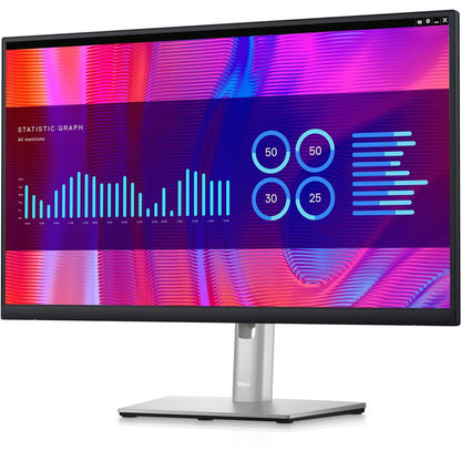 Dell P Series P2423De 60.5 Cm (23.8") 2560 X 1440 Pixels Quad Hd Lcd Black, Silver