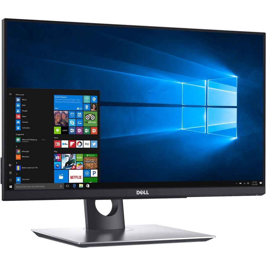 Dell P2418Ht Touch Screen Monitor 60.5 Cm (23.8") 1920 X 1080 Pixels Multi-Touch Tabletop Black, Silver
