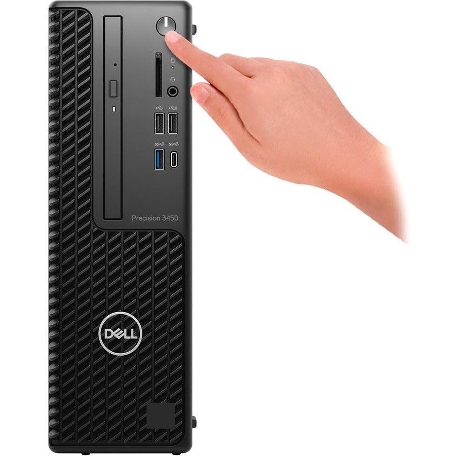 Dell Precision 3450 Ddr4-Sdram I5-10505 Sff Intel® Core™ I5 8 Gb 256 Gb Ssd Windows 10 Pro Workstation Black