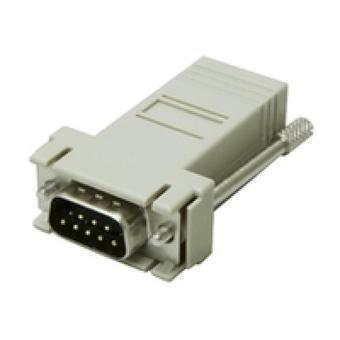 Digi 76000701 Cable Gender Changer Db-9 Rj-45 Grey