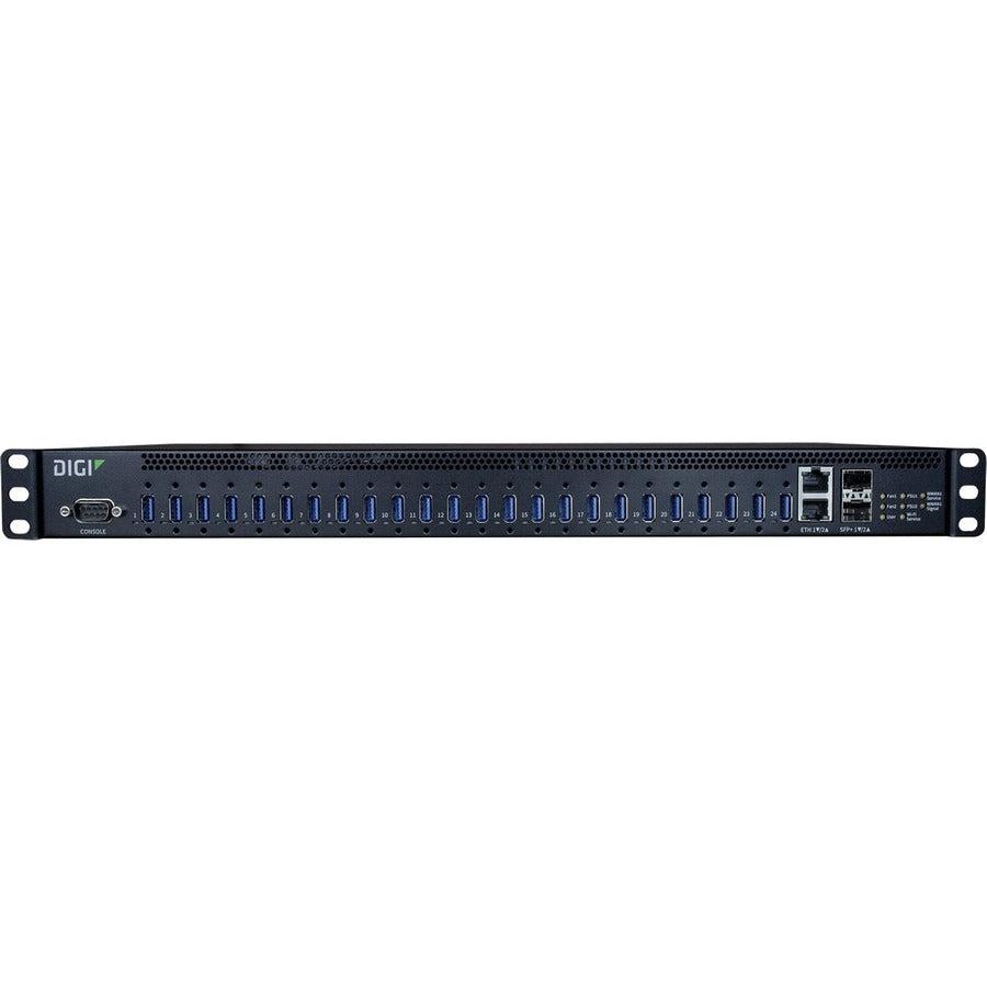 Digi Aw24-G300 Interface Hub Usb 3.2 Gen 1 (3.1 Gen 1) Type-A 10000 Mbit/S Black