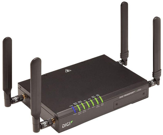 Digi Transport Lr54 Wireless Router Gigabit Ethernet Dual-Band (2.4 Ghz / 5 Ghz) 3G 4G Black