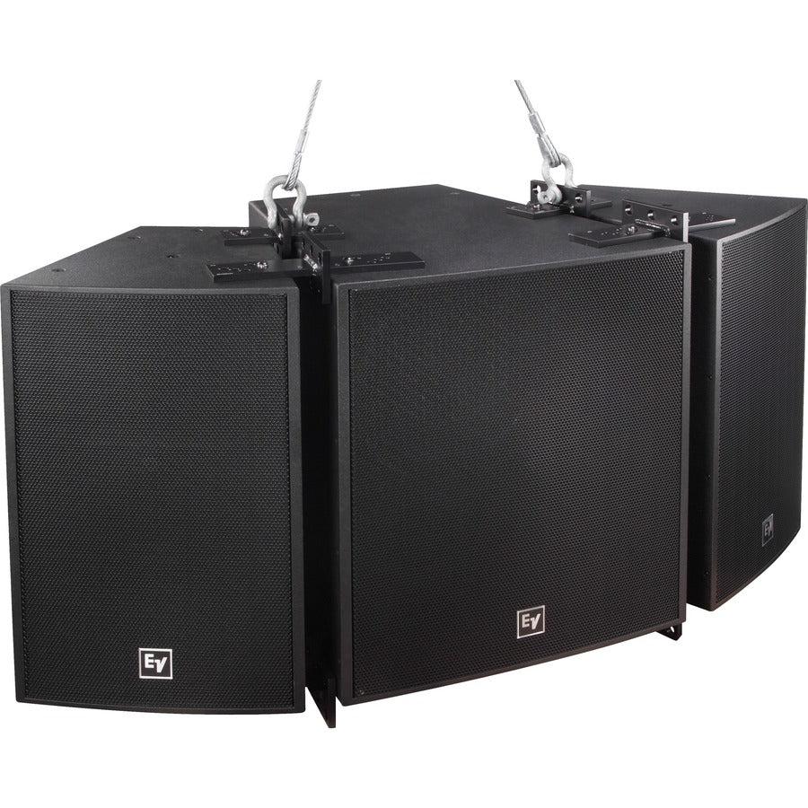 Dual 15In 1000W Subwoofersystem,Evcoat Black External Cro