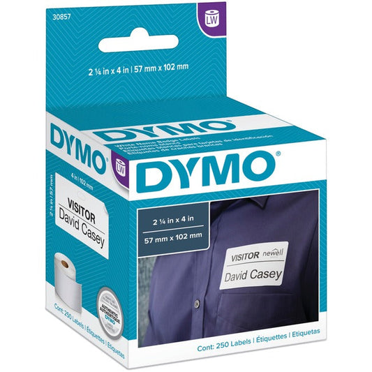 Dymo Labelwriter Adhesive Name Badges