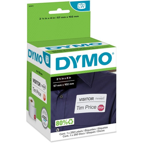 Dymo Labelwriter Time-Expire Name Badge Labels