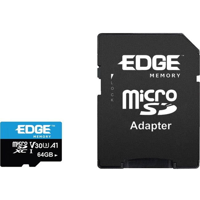 Edge 64 Gb Uhs-I (U3) Microsdxc