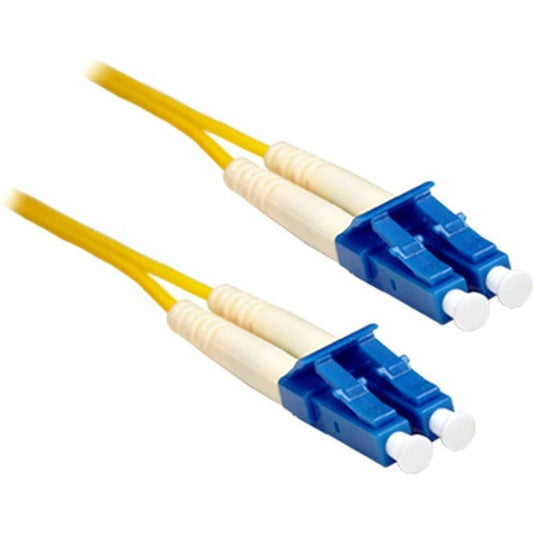 Enet 1M Lc/Lc Duplex Single-Mode 9/125 Os1 Or Better Yellow Fiber Patch Cable 1 Meter Lc-Lc Individually Tested