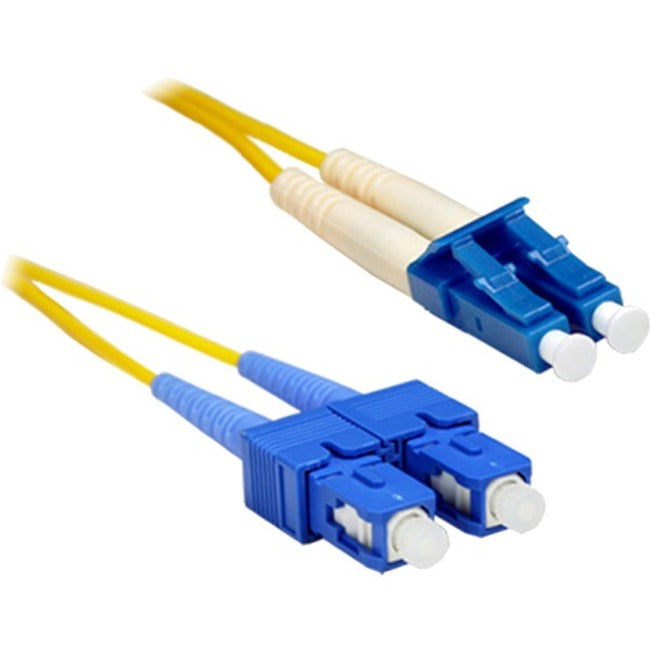 Enet 20M Sc/Lc Duplex Single-Mode 9/125 Os2 Or Better Yellow Fiber Patch Cable 20 Meter Sc-Lc Individually Tested