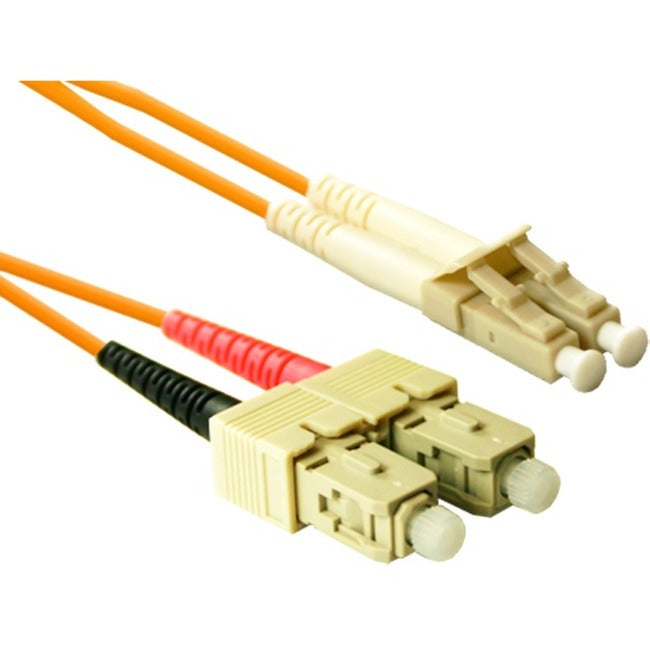 Enet 25M Sc/Lc Duplex Multimode 50/125 Om2 Or Better Orange Fiber Patch Cable 25 Meter Sc-Lc Individually Tested