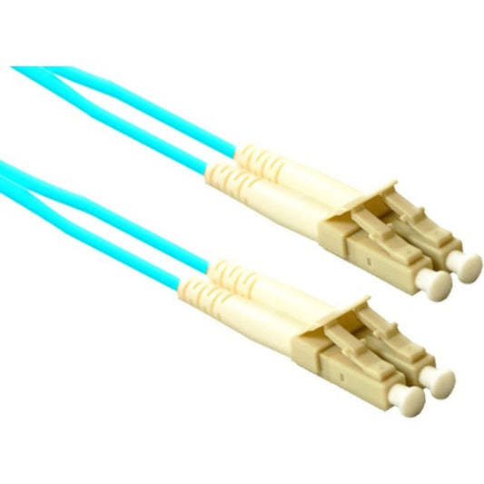 Enet 2M Lc/Lc Staight Thru 50/125 10Gb Om3 Or Better Aqua Fiber Patch Cable 2 Meter Lc-Lc Individually Tested