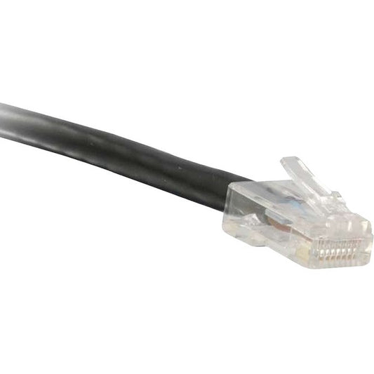 Enet Cat5E Black 15 Foot Non-Booted (No Boot) (Utp) High-Quality Network Patch Cable Rj45 To Rj45 - 15Ft