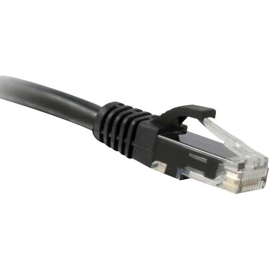 Enet Cat5E Black 5 Foot Patch Cable With Snagless Molded Boot (Utp) High-Quality Network Patch Cable Rj45 To Rj45 - 5Ft