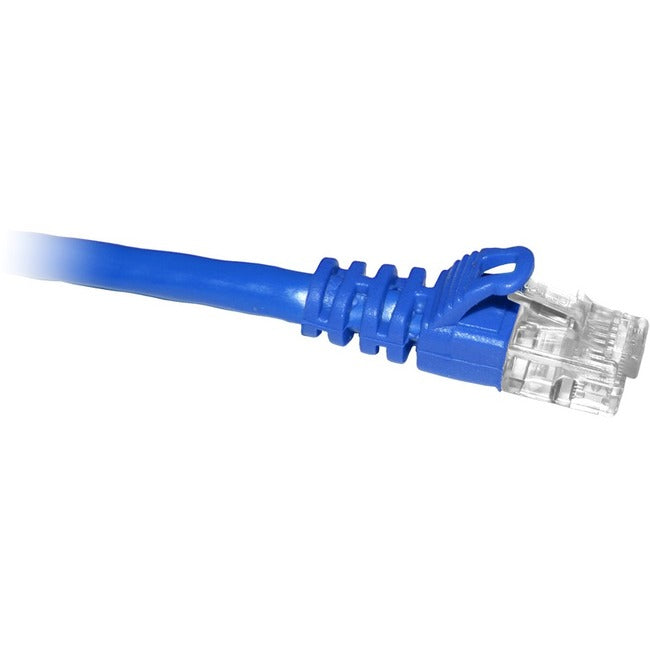 Enet Cat5E Blue 18 Foot Patch Cable With Snagless Molded Boot (Utp) High-Quality Network Patch Cable Rj45 To Rj45 - 18Ft