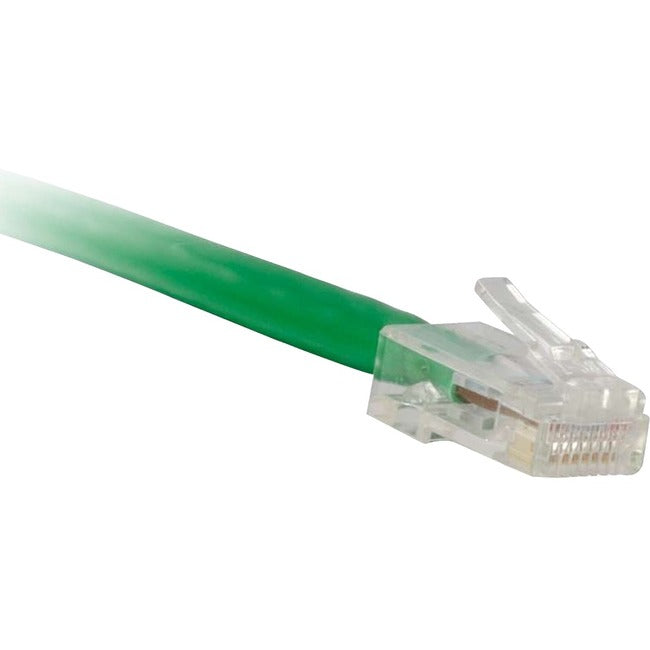 Enet Cat5E Green 1 Foot Non-Booted (No Boot) (Utp) High-Quality Network Patch Cable Rj45 To Rj45 - 1Ft