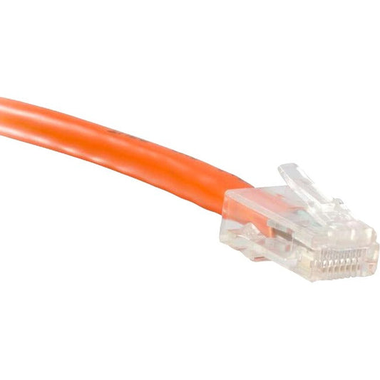 Enet Cat5E Orange 10 Foot Non-Booted (No Boot) (Utp) High-Quality Network Patch Cable Rj45 To Rj45 - 10Ft