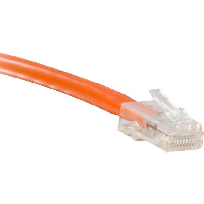 Enet Cat5E Orange 15 Foot Non-Booted (No Boot) (Utp) High-Quality Network Patch Cable Rj45 To Rj45 - 15Ft