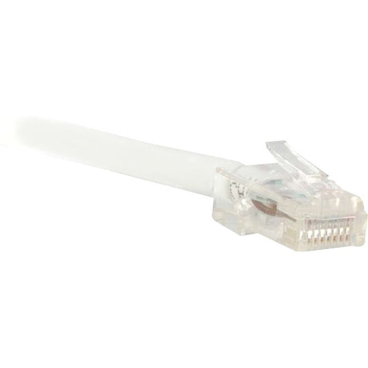 Enet Cat5E White 10 Foot Non-Booted (No Boot) (Utp) High-Quality Network Patch Cable Rj45 To Rj45 - 10Ft