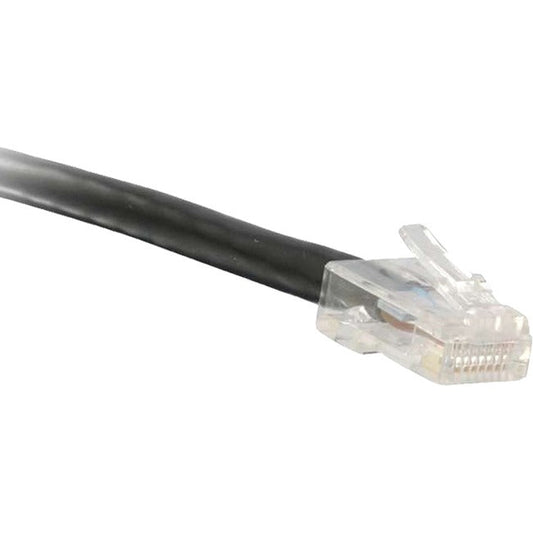 Enet Cat6 Black 14 Foot Non-Booted (No Boot) (Utp) High-Quality Network Patch Cable Rj45 To Rj45 - 14Ft