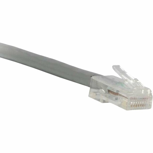 Enet Cat6 Gray 1 Foot Non-Booted (No Boot) (Utp) High-Quality Network Patch Cable Rj45 To Rj45 - 1Ft