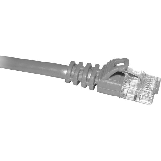 Enet Cat6 Gray 100 Foot Patch Cable With Snagless Molded Boot (Utp) High-Quality Network Patch Cable Rj45 To Rj45 - 100Ft