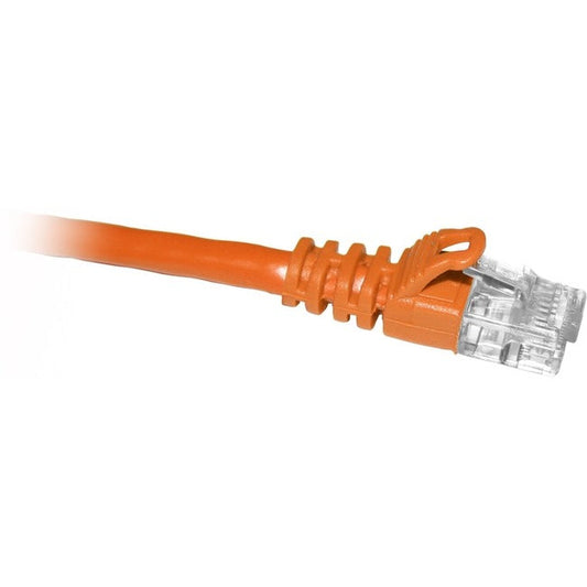 Enet Cat6 Orange 6 Foot Patch Cable With Snagless Molded Boot (Utp) High-Quality Network Patch Cable Rj45 To Rj45 - 6Ft