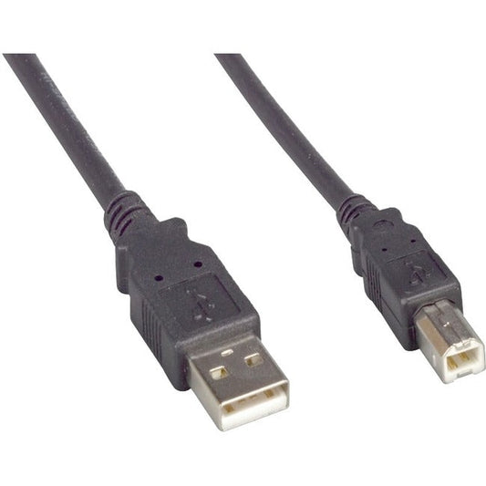 Enet Usb 2.0 A Male To B Male 15Ft Black Cable