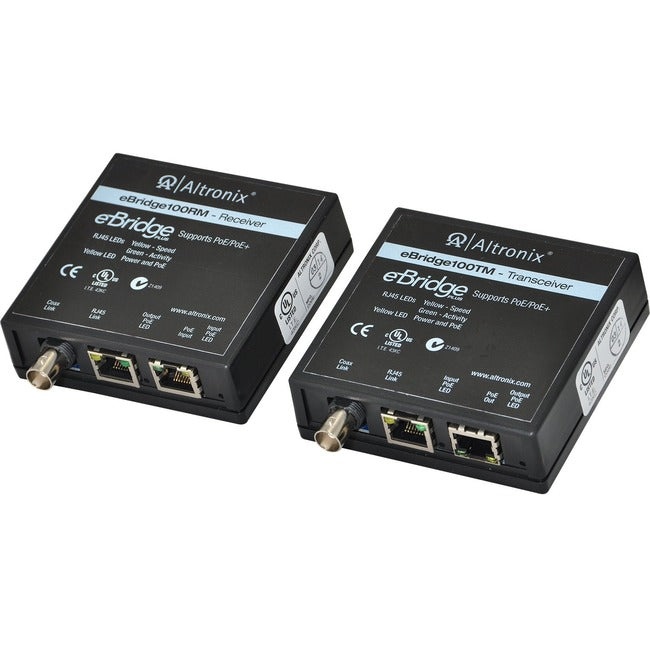 Eoc Kit Passes Poe+ 100Mbps,Receiver & Transceiver Included