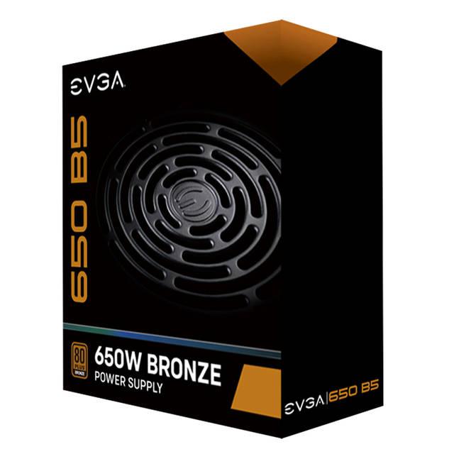 Evga 220-B5-0650-V1 650 B5, 80 Plus Bronze 650W, Fully Modular, Evga Eco Mode, 5 Year Warranty, Compact 150Mm Size, Power Supply