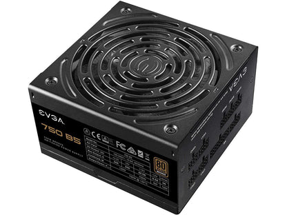 Evga 220-B5-0750-V1 750 B5, 80 Plus Bronze 750W, Fully Modular, Evga Eco Mode, 5 Year Warranty, Compact 150Mm Size, Power Supply