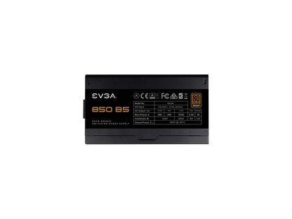 Evga 220-B5-0850-V1,850 B5, 80 Plus Bronze 850W, Fully Modular, Evga Eco Mode, 5 Year Warranty, Compact 150Mm Size, Power Supply