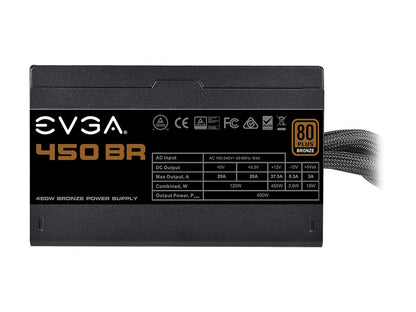 Evga 450 Br 100-Br-0450-K1 450W 80 Plus Bronze Atx12V & Eps12V Power Supply