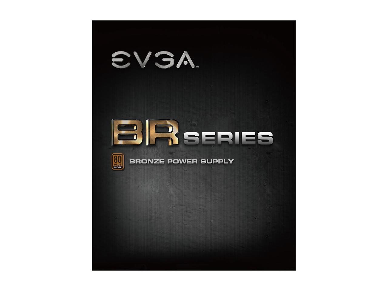 Evga 500 Br 100-Br-0500-K1 500W 80 Plus Bronze Atx12V & Eps12V Power Supply