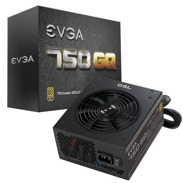 Evga 750 Gq 210-Gq-0750-V1 750W 80 Plus Gold Atx12V & Eps12V Power Supply W/ Active Pfc