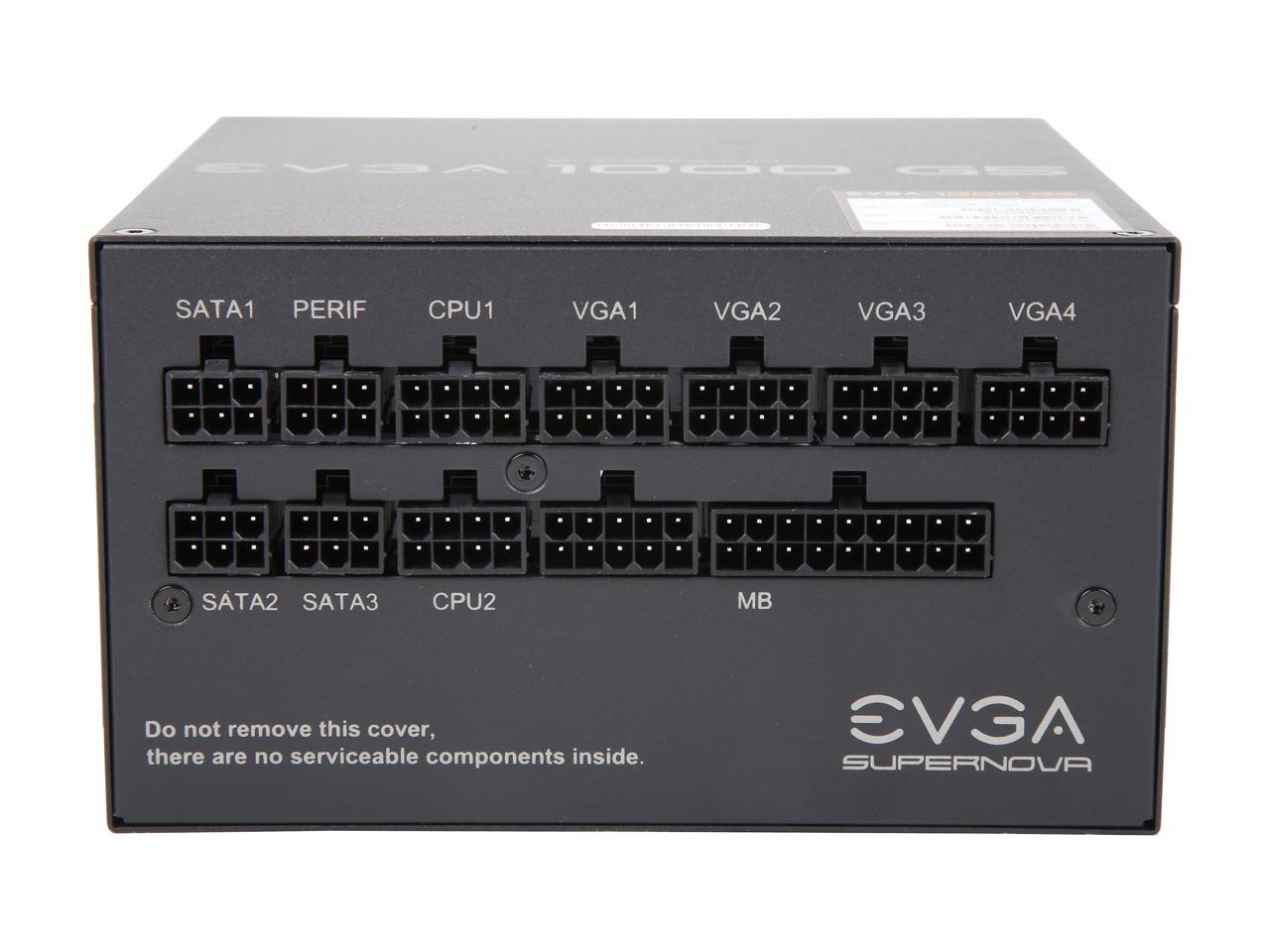 Evga Supernova 1000 G5, 80 Plus Gold 1000W, Fully Modular