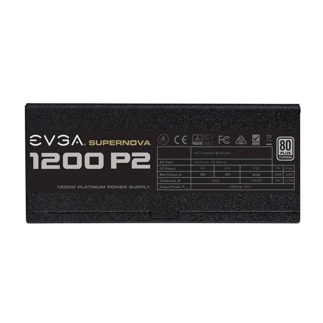 Evga Supernova 1200 P2 220-P2-1200-X1 1200W 80 Plus Platinum Atx12V & Eps12V Power Supply