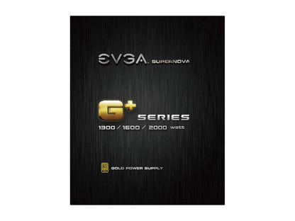 Evga Supernova 1300 G+ 220-Gp-1300-X1 1300W 80+ Gold Fully Modular 10 Year Warranty Power Supply
