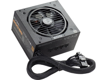 Evga Supernova 600 Bq 110-Bq-0600-K1 600W 80 Plus Bronze Power Supply