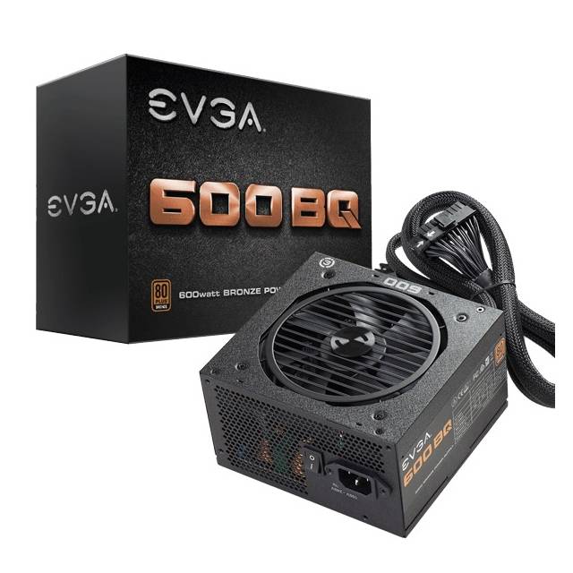 Evga Supernova 600 Bq 110-Bq-0600-K1 600W 80 Plus Bronze Power Supply