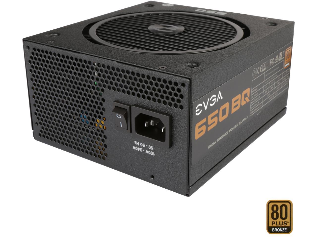 Evga Supernova 650 Bq 110-Bq-0650-V1 650W 80 Plus Bronze Power Supply