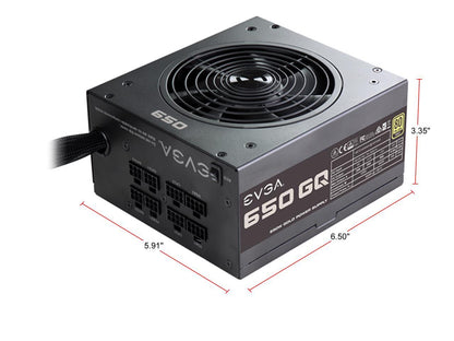 Evga Supernova 650 Gq 210-Gq-0650-V1 650W 80 Plus Gold Atx12V & Eps12V Power Supply W/ Active Pfc