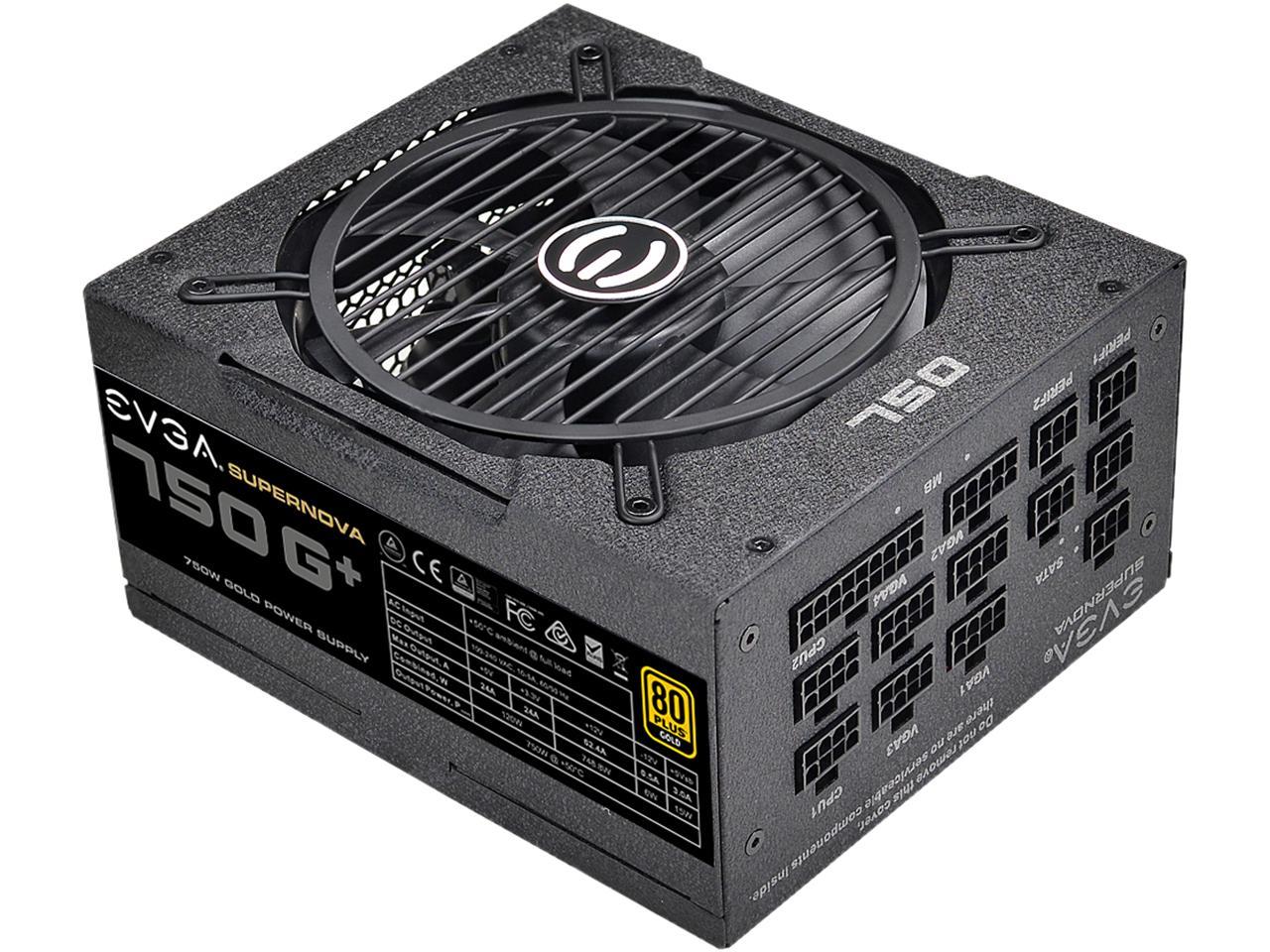 Evga Supernova 750 G1+ 120-Gp-0750-X1 750W 80 Plus Gold Atx12V & Eps12V Power Supply