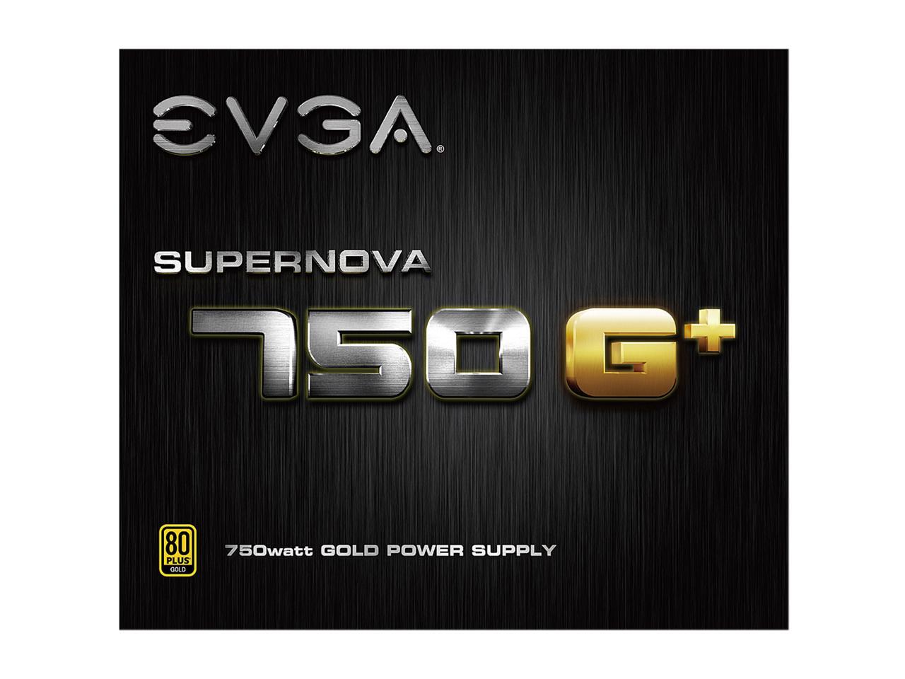 Evga Supernova 750 G1+ 120-Gp-0750-X1 750W 80 Plus Gold Atx12V & Eps12V Power Supply