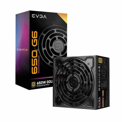 Evga Supernova G6 Series 220-G6-0650-X1 650W 80 Plus Gold Fully Modular 10 Year Warranty Power Supply