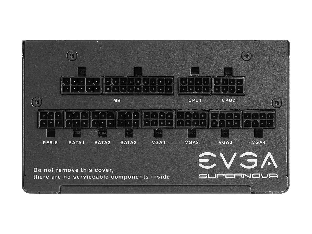 Evga Supernova G6 Series 220-G6-0750-X1 750W 80 Plus Gold Fully Modular 10 Year Warranty Power Supply