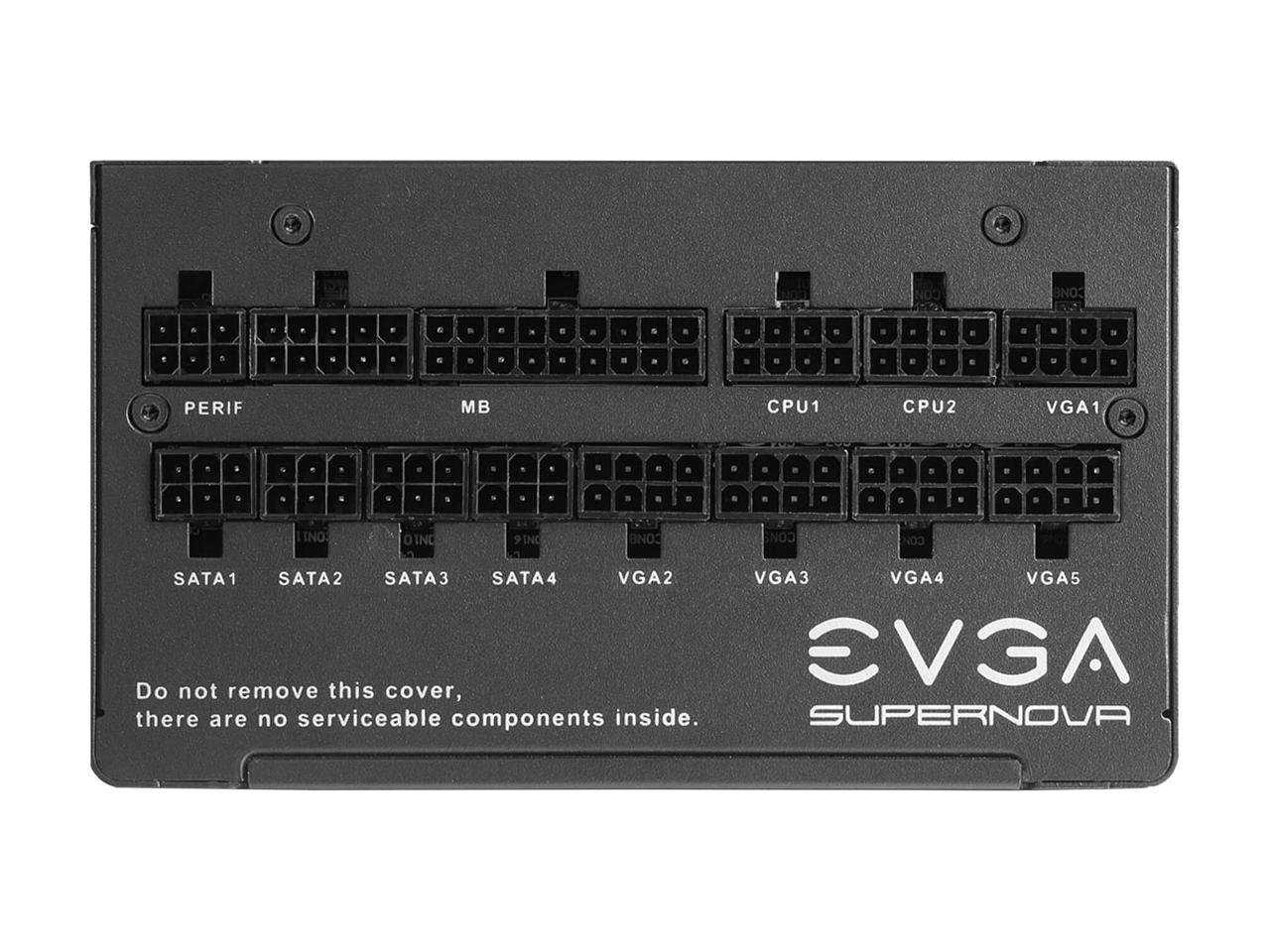 Evga Supernova G6 Series 220-G6-1000-X1 1000W 80 Plus Gold Fully Modular 10 Year Warranty Power Supply
