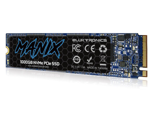 Eluktronics Manix 1Tb Ultra Performance Series Pcie Nvme 4.0 X 4 M.2 2280 Ssd