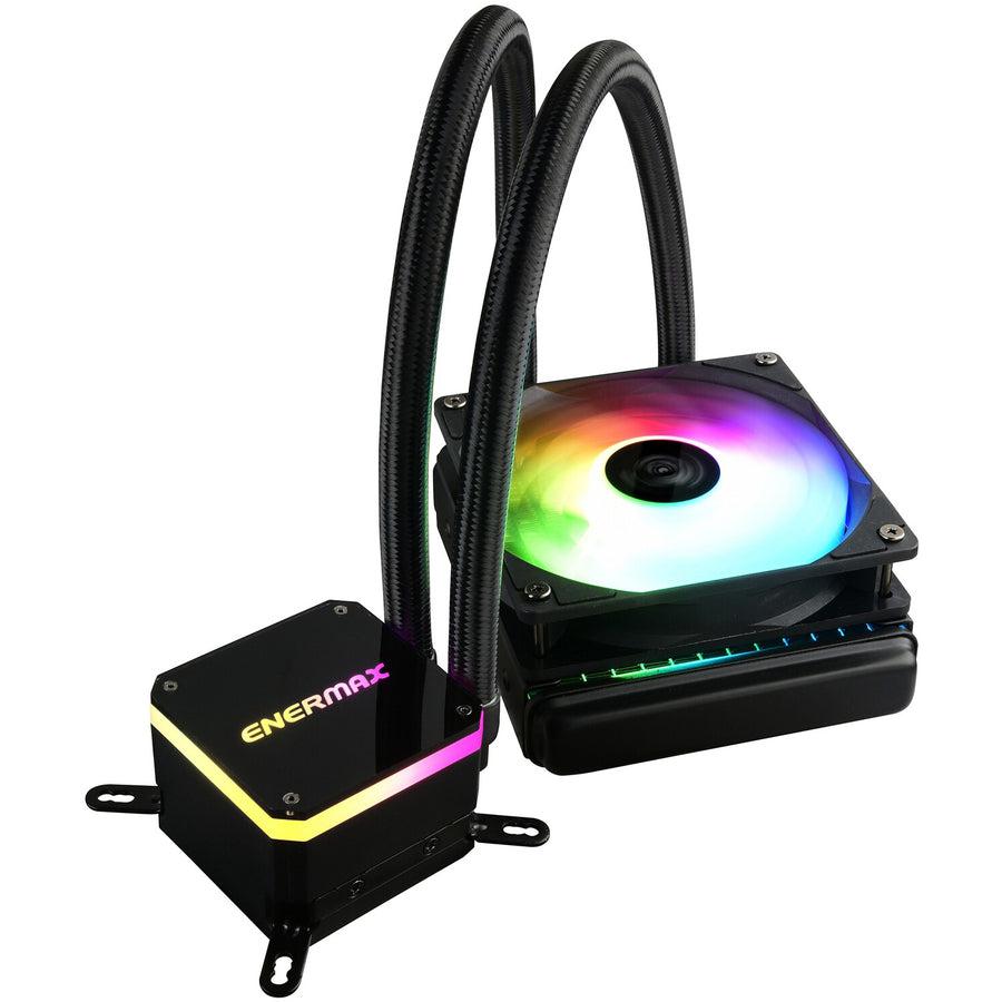 Enermax Liqmax Iii Argb 120, Addressable Rgb All-In-One Cpu Liquid Cooler For Am4 / Lga1200, 120Mm