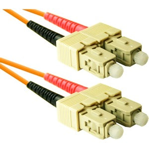 Enet 10M Sc/Sc Duplex Multimode 62.5/125 Om1 Or Better Orange Fiber Patch Cable 10 Meter Sc-Sc Individually Tested